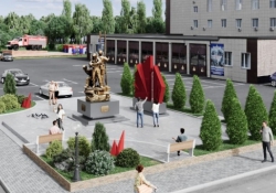 Памятник пожарным и спасателям планируют разместить на улице П.А.Папина